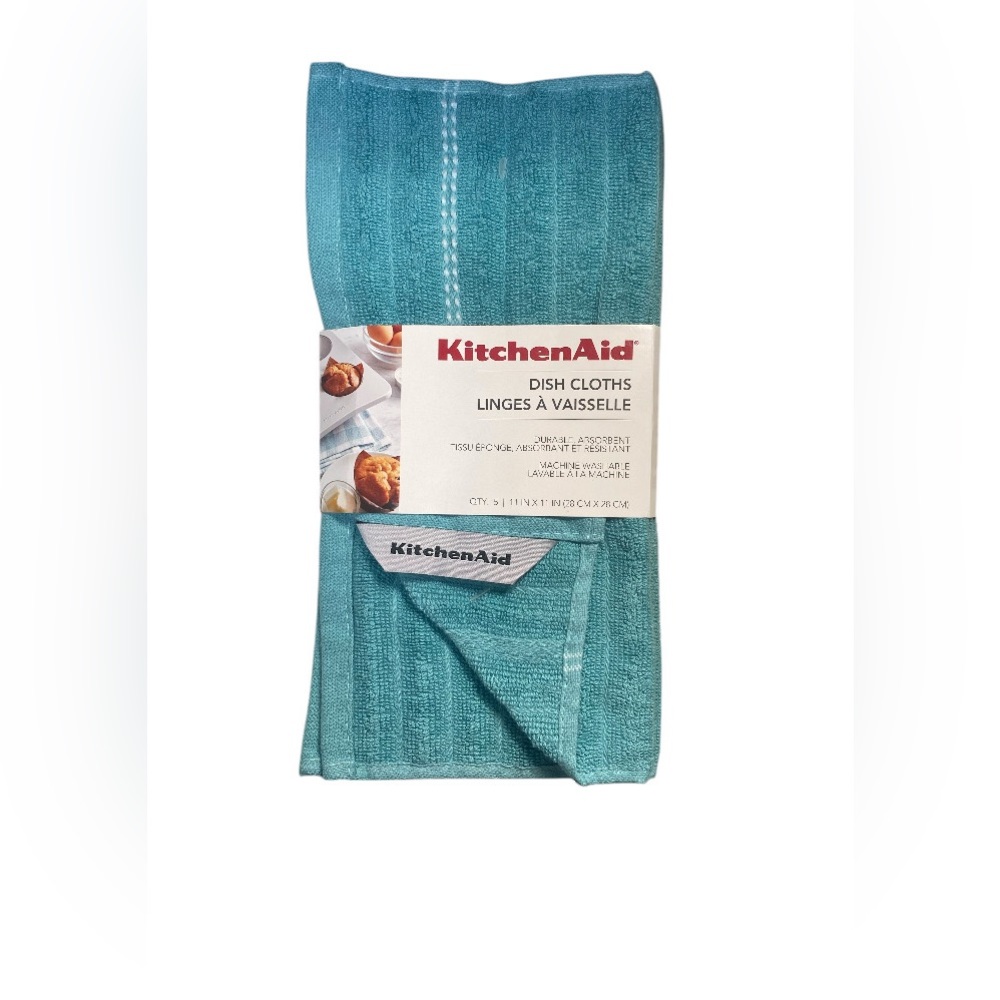 KitchenAid Aqua Kitchen Dish Cloths